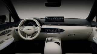 The electric model of the GV70 sets a standard for luxury electric SUVs