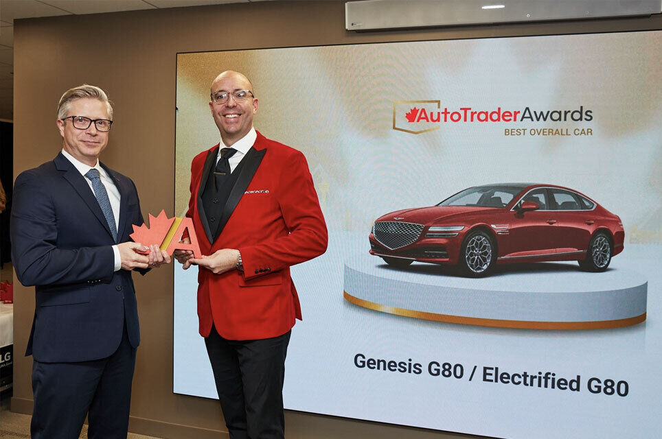 Genesis remporte cinq prix autohebdo.net 2023, dont celui de la meilleure  voiture toutes catégories