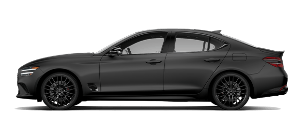 Genesis G70 Graphite side angle