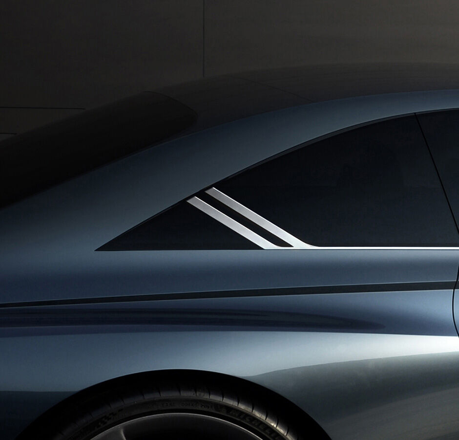 Genesis X Concept moulure dlo en verre