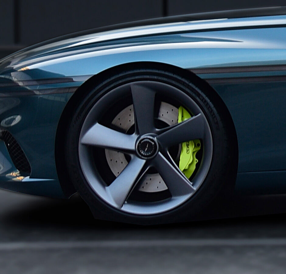 Genesis X Concept roues à 5 rayons