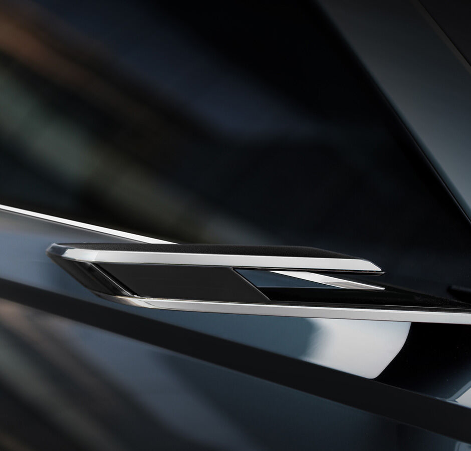 Genesis X Concept rétrovieur extérieur numérique