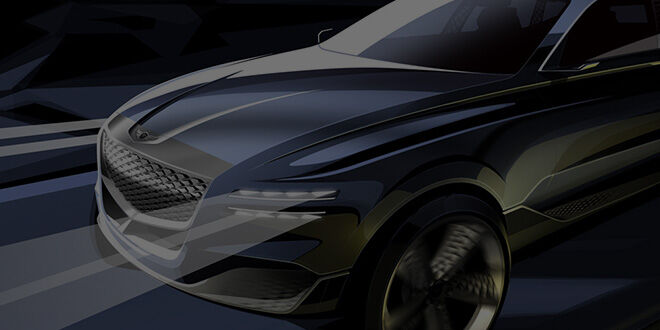 Genesis GV80 Concept front rendering