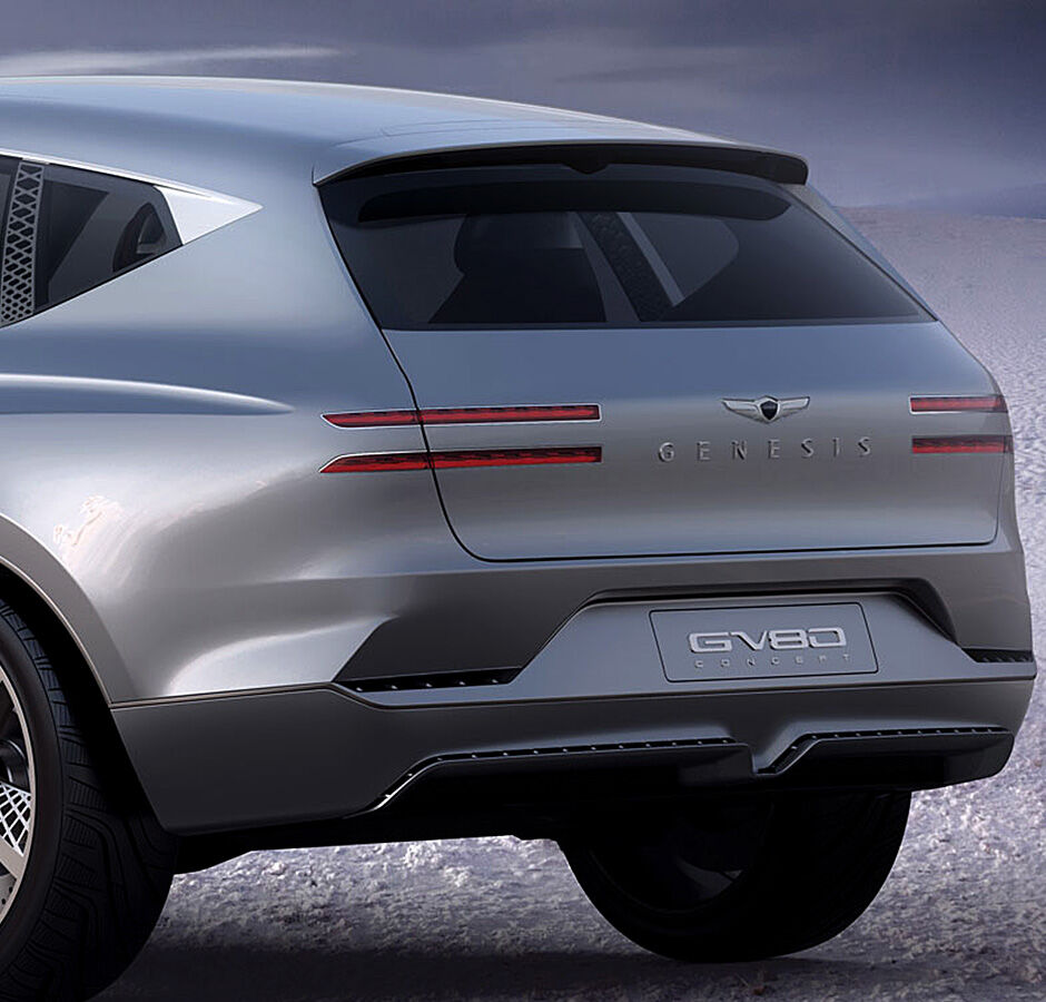 Genesis GV80 Concept distinctive tail lights