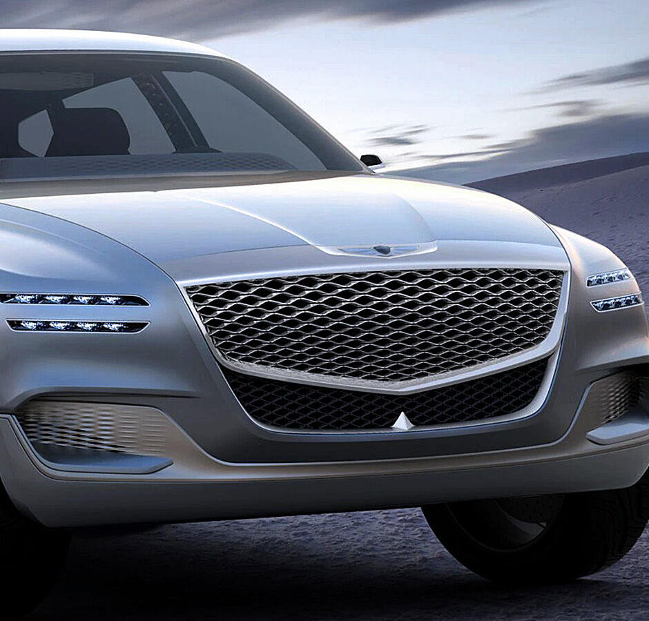 Genesis GV80 Concept crest grille