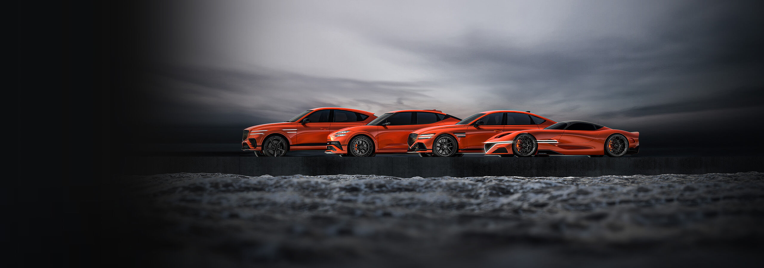 Gamme de la famille Genesis Magma Concept