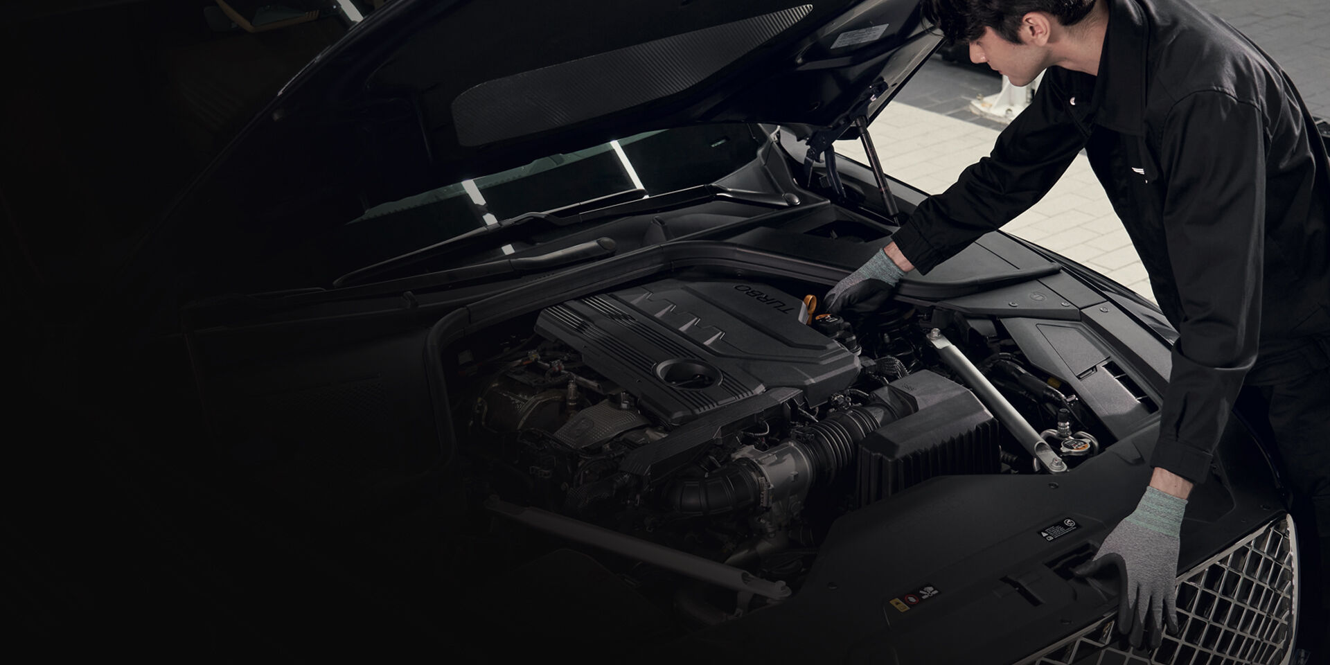 Vehicle inspection by Genesis Certified Technician
