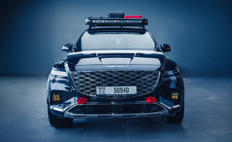 The front of the GV80 Desert Edition Concept.