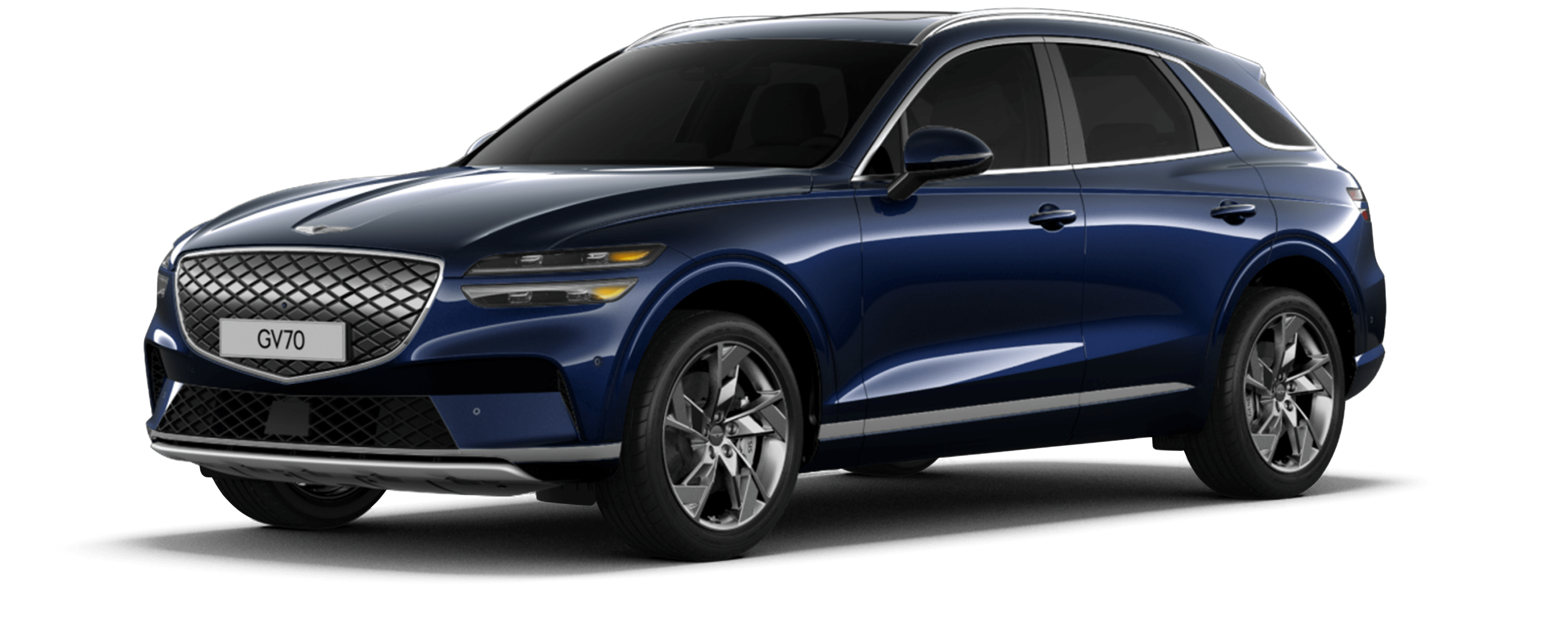 Genesis Electrified GV70 in Capri Blue