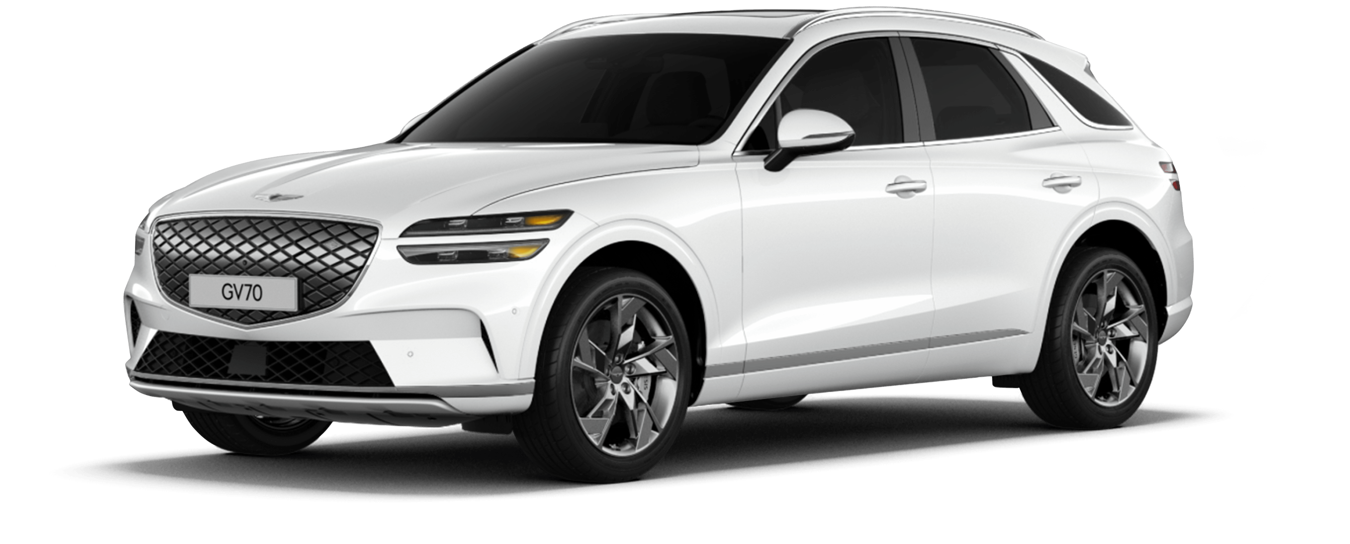 Genesis Electrified GV70 in Uyuni White
