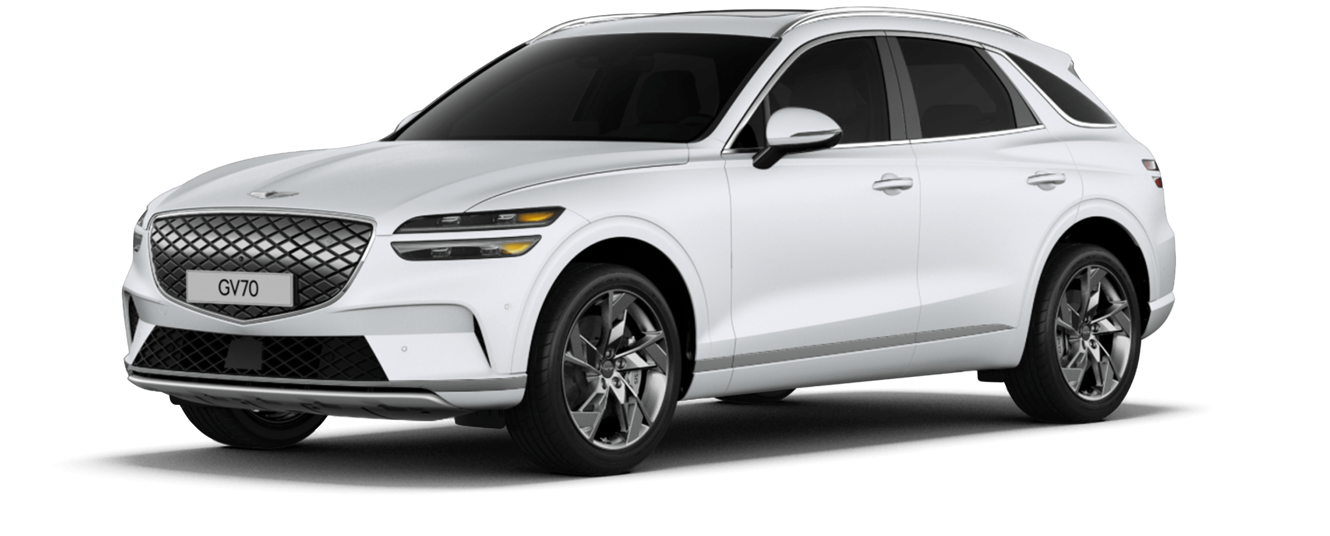 Genesis Electrified GV70 in Matterhorn White Matte 