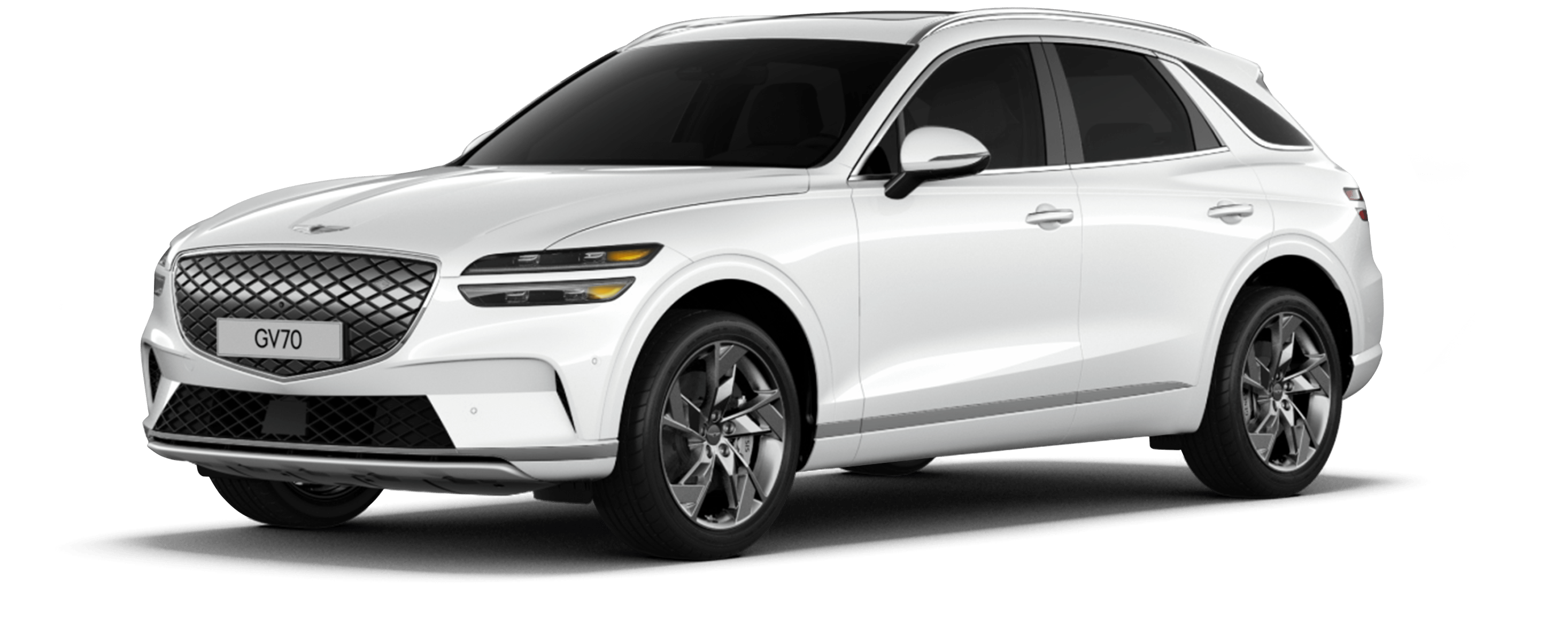 White Electrified GV70 jellybean 