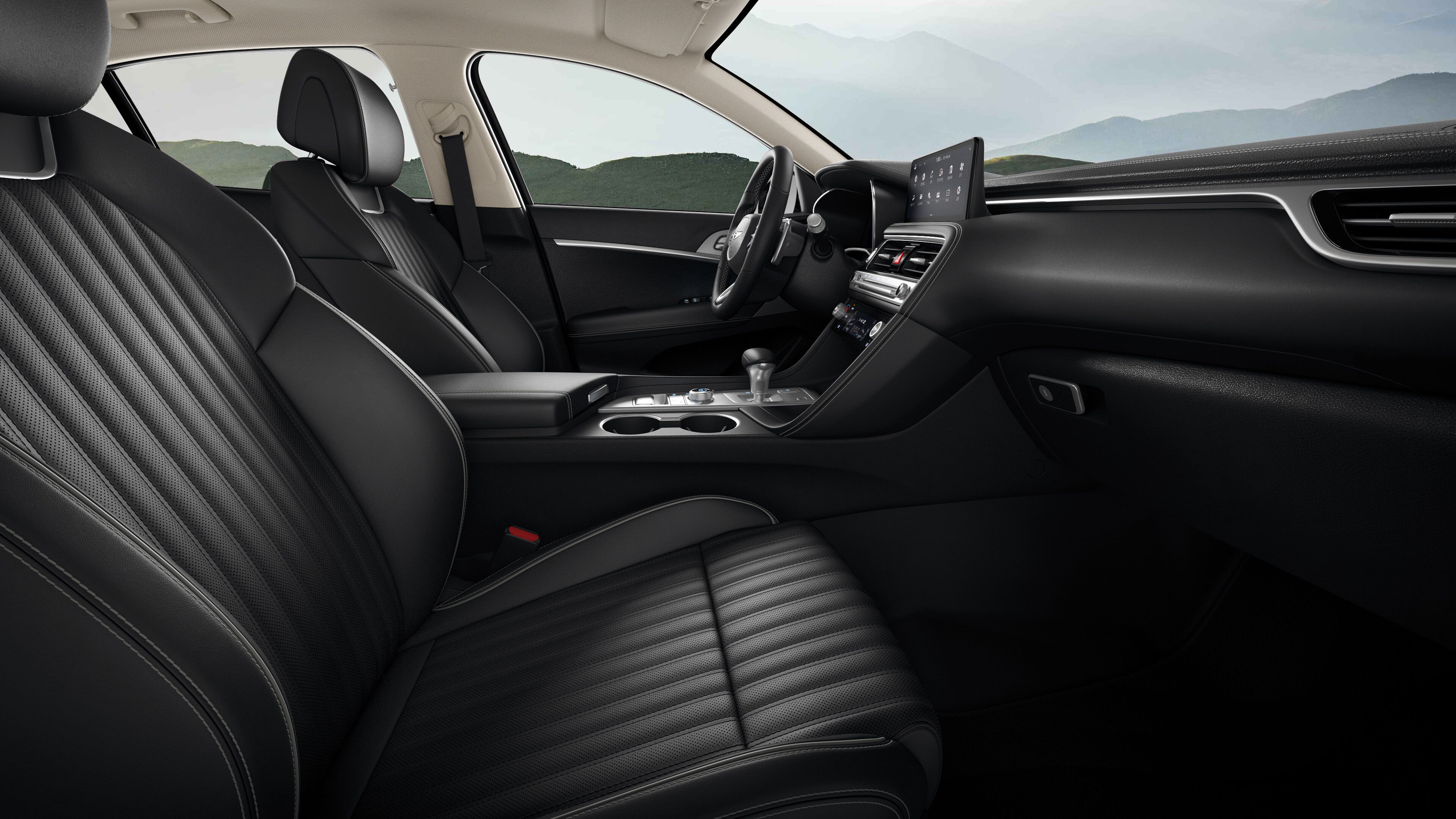 Obsidian Black Advanced interior