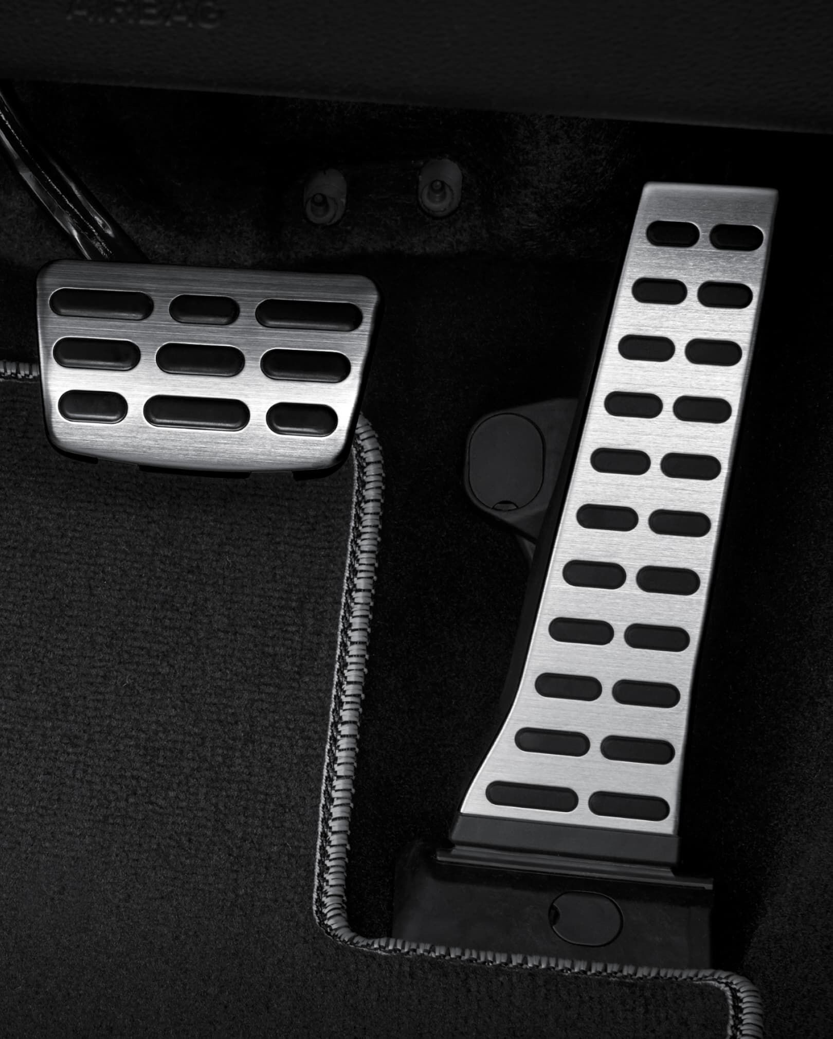Genesis G70 Sport metal pedal and foot rest 