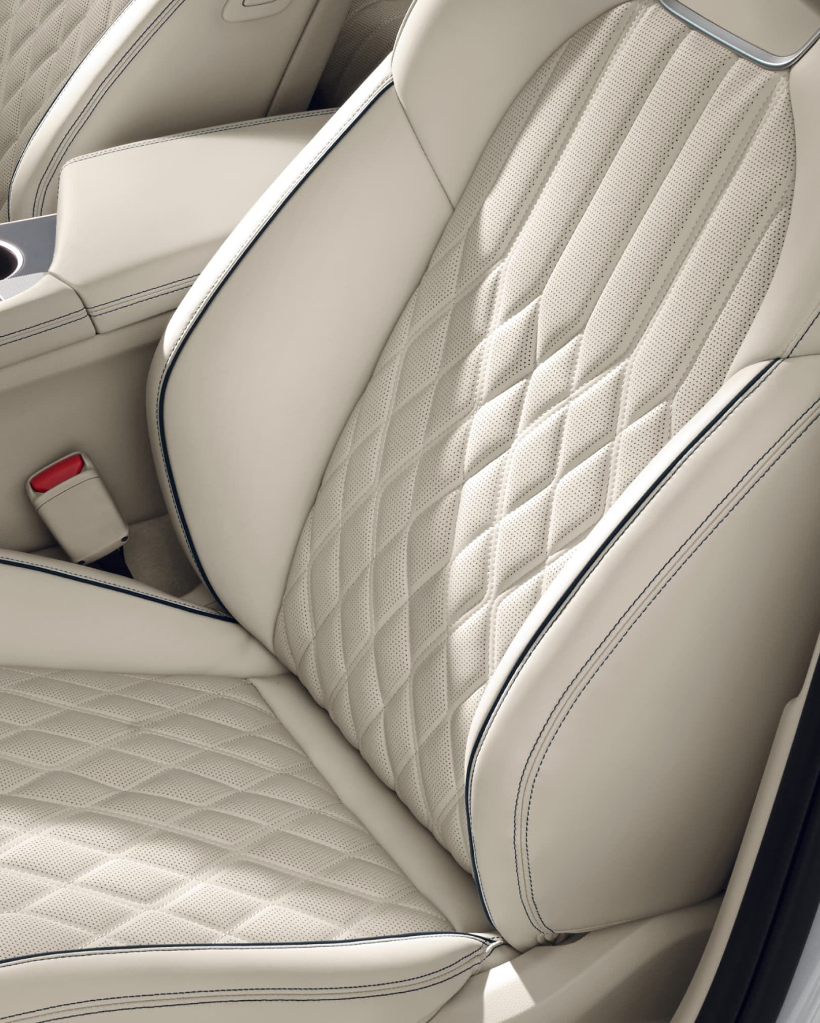 Genesis G70 interior seat detail