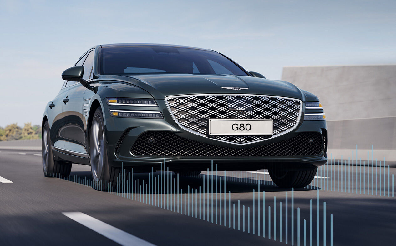  The active noise control inside G80.