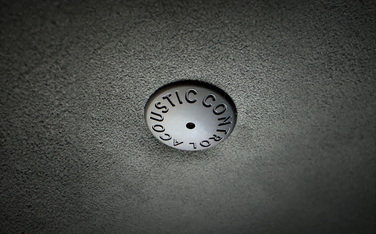 The control sound output terminal for noise control.