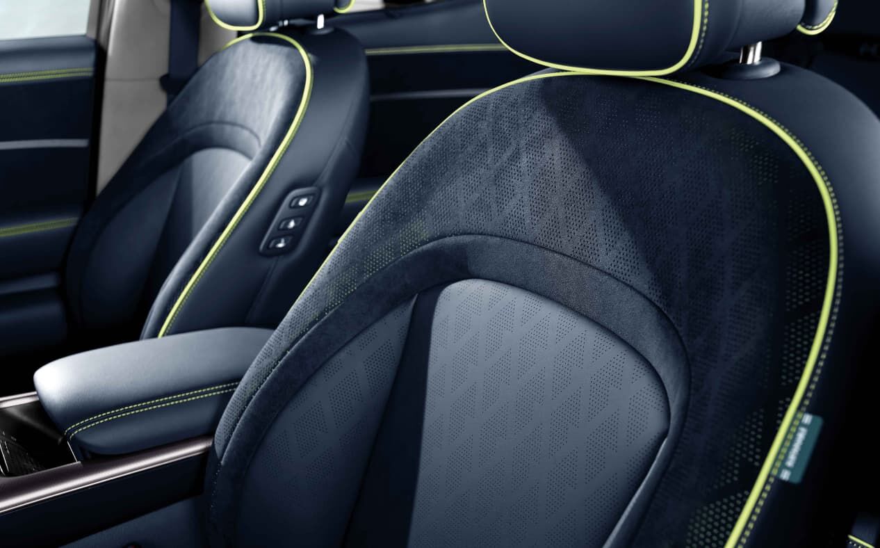 GV60's driver's seat