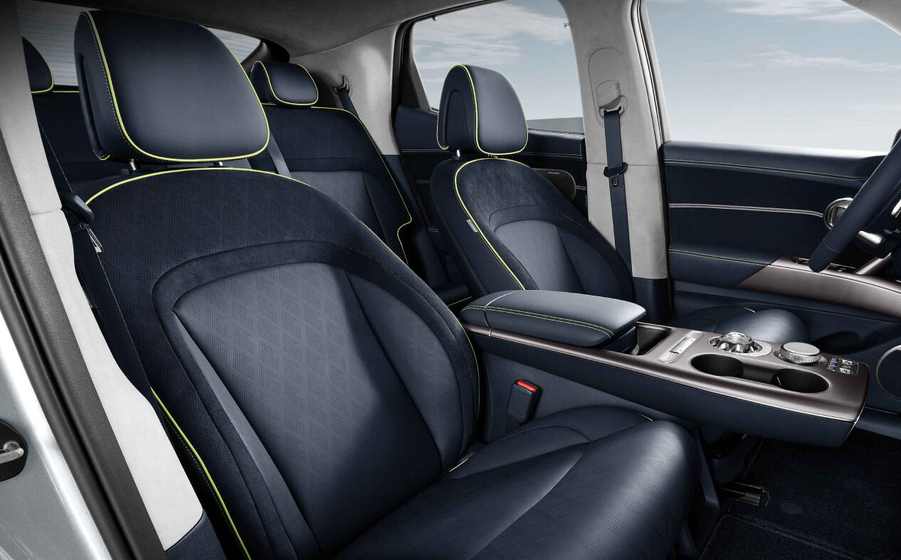 Driver and passenger seats.