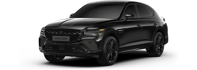Genesis GV80 Coupe Black Prestige Jellybean