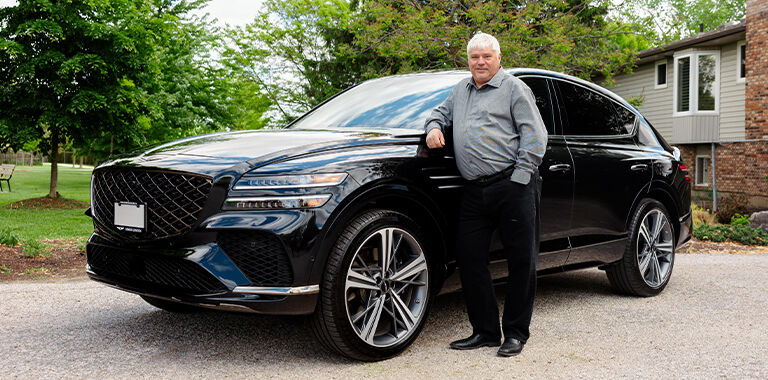 Paul with the GV80 Coupe