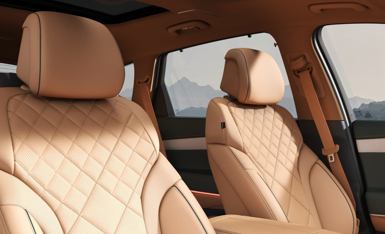  Front ergo motion seats 