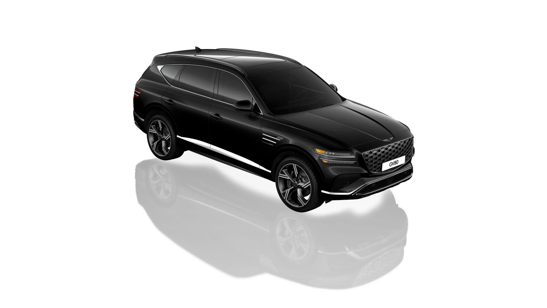 GV80 in Vik Black with AWD.
