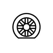 icon of flat tire