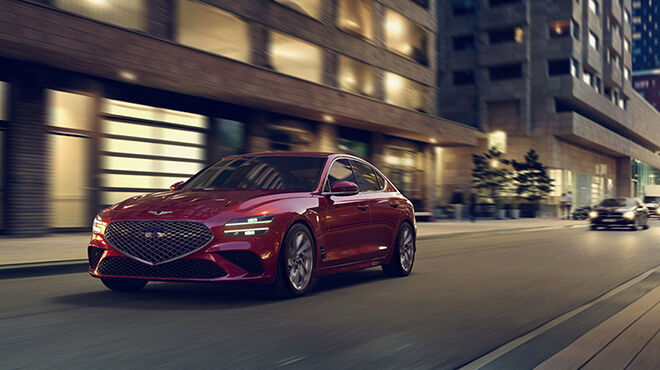 GENESIS G70 고객만을 위한 미쉐린 윈터 타이어 구매 프로모션 이미지