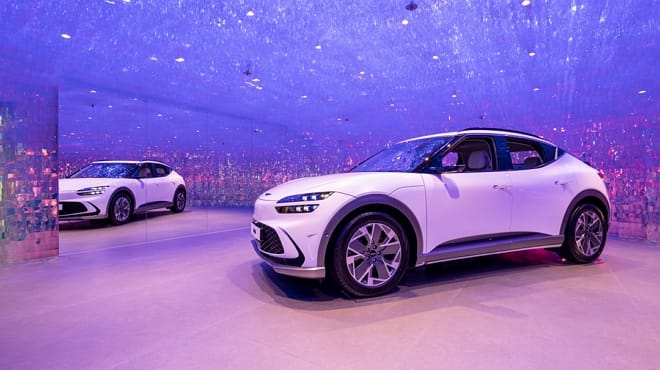 GV60 인스토어 캠페인 : Light & Wonder 이미지