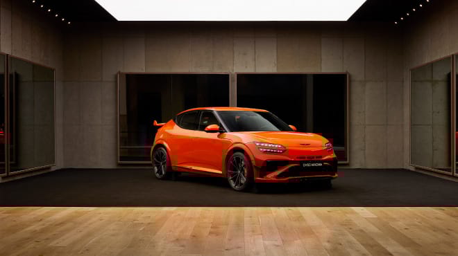 GV60 MAGMA 런칭 전시 이벤트 이미지