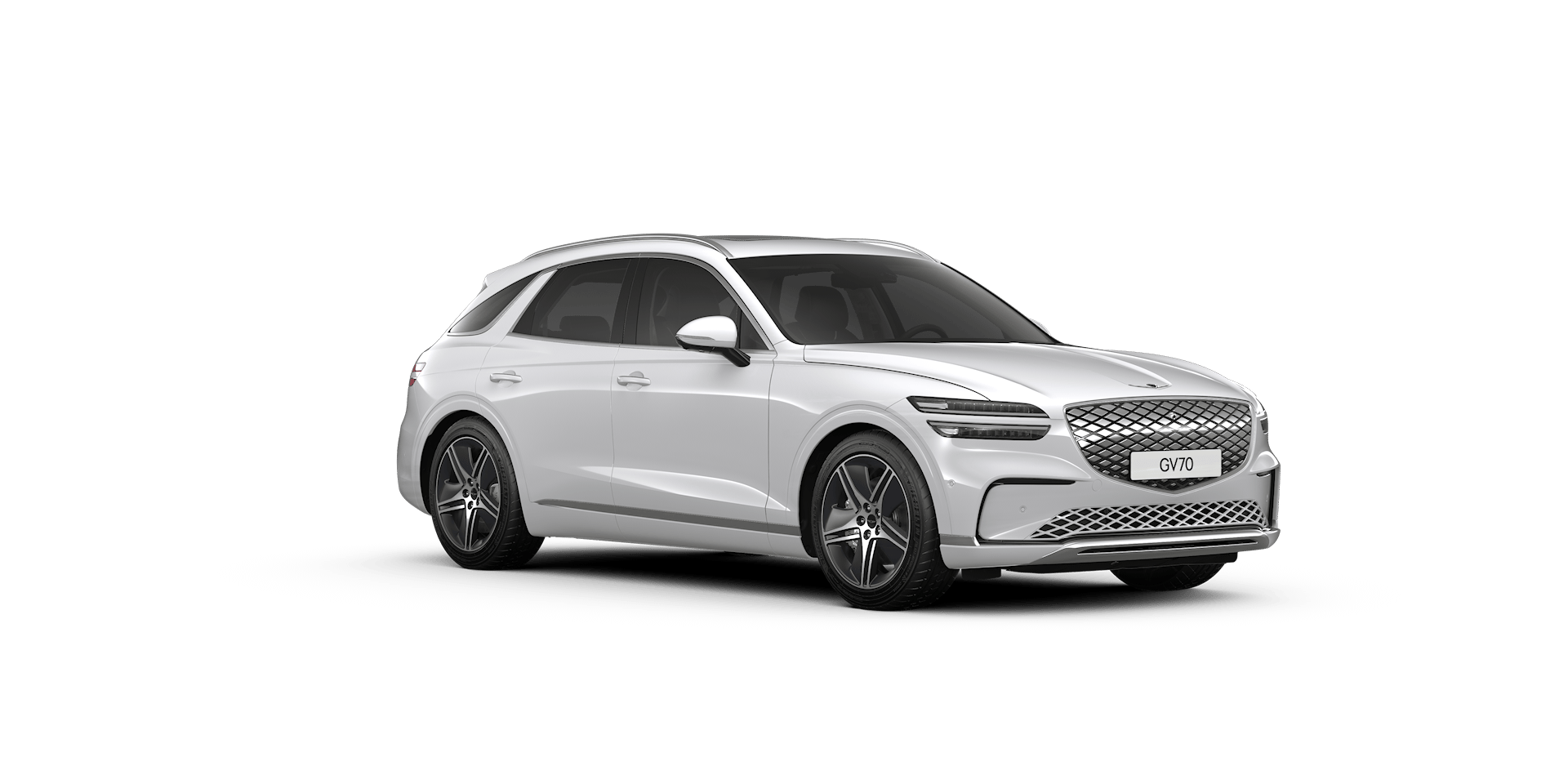 Electrified GV70 우유니 화이트 외장 좌측면