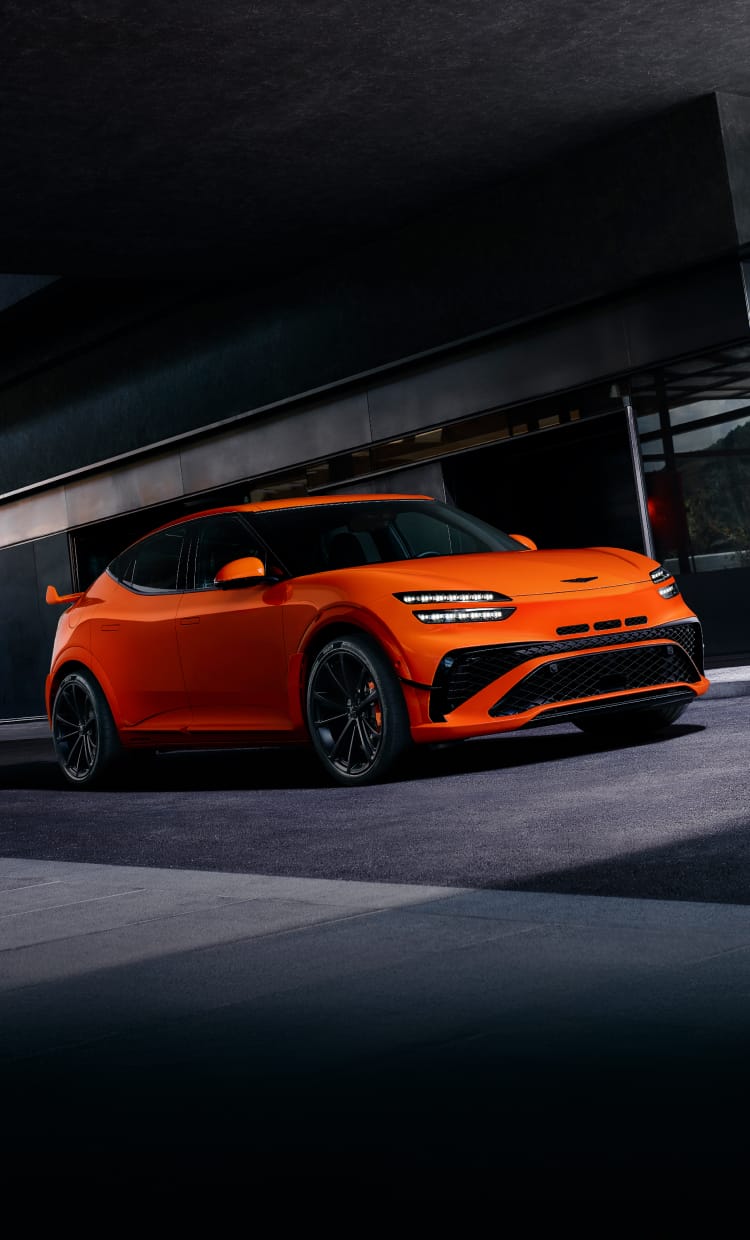 제네시스 GV60 마그마 티저 이미지