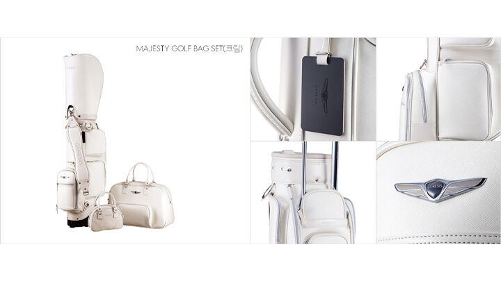 MAJESTY GOLF BAG SET(크림) 이미지