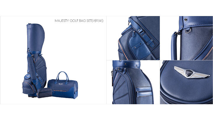 MAJESTY GOLF BAG SET(네이비) 이미지