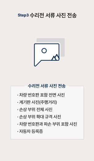 서비스 비용 청구 처리절차 이미지