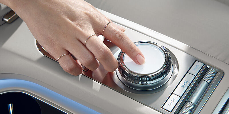 Genesis ELECTRIFIED GV70 Fingerprint Authentication System 