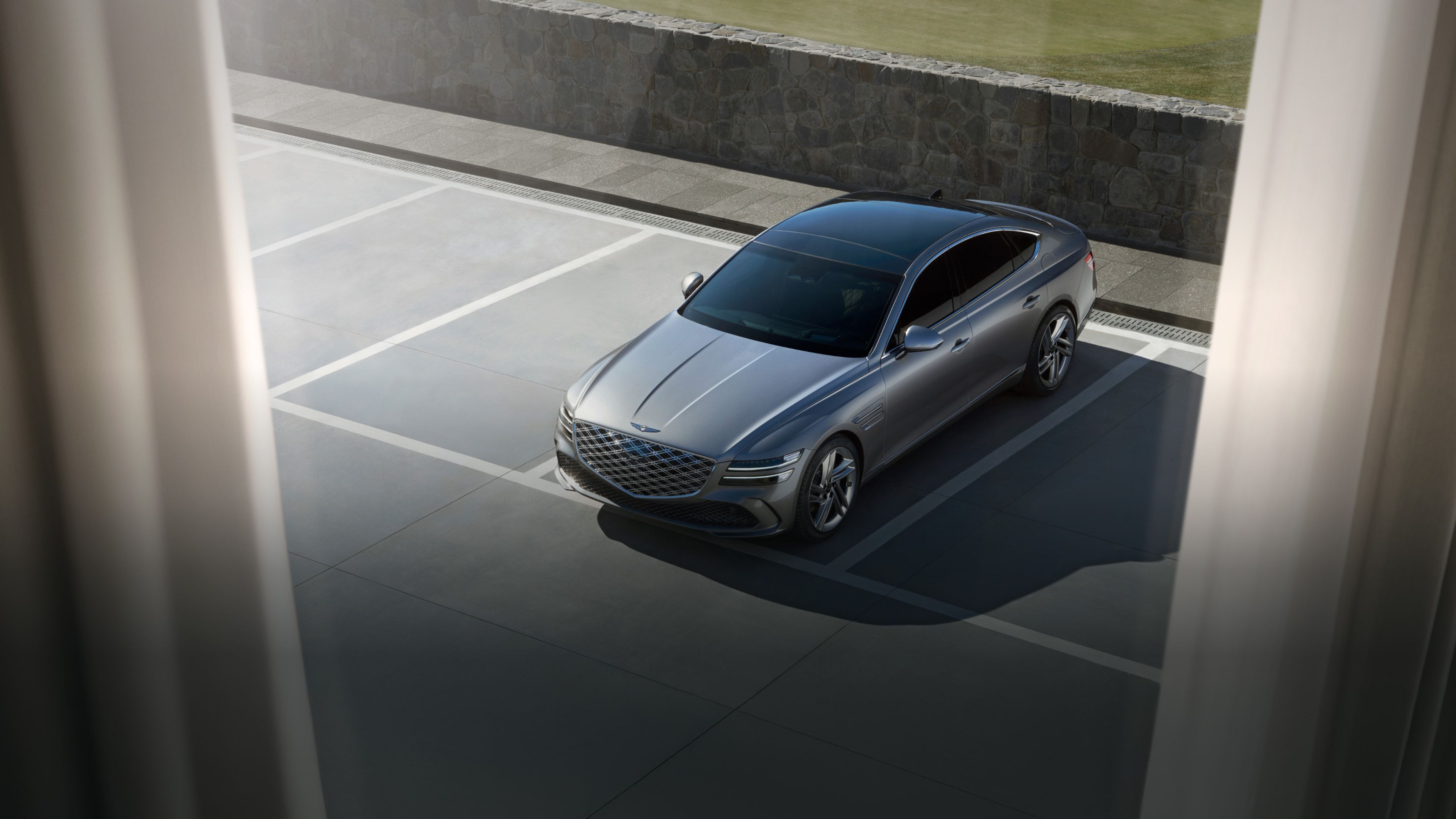 ์ฃผ์ฐจ์ฅ์ ์ ์ฐจํ ์ ๋ค์์ค G80 ์ธ๋น ์ค๋ฒ ๋ชจ๋ธ ์ด๋ฏธ์ง