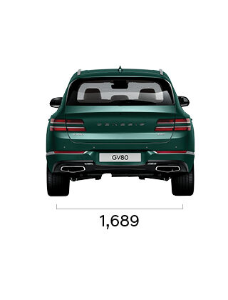 GV80 rear
