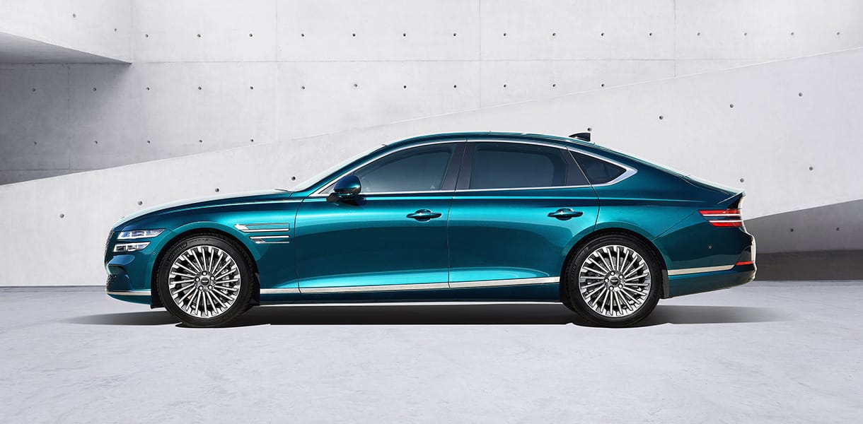 The FIRST-EVER EV MODEL: THE ELECTRIFIED G80 At Genesis of Alexandria