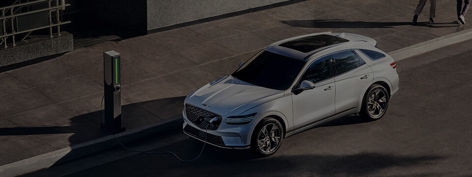 Genesis Electrified GV70 charging image
