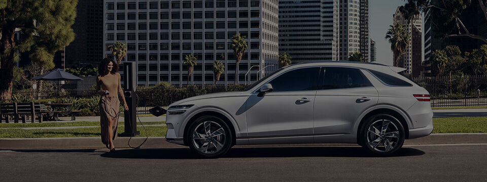 Genesis Electrified GV70 charging image