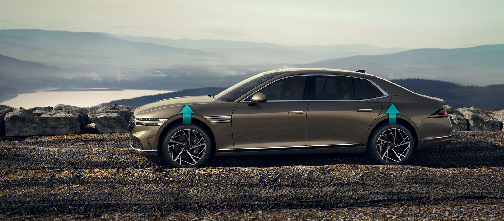 Genesis G90 Rough road control