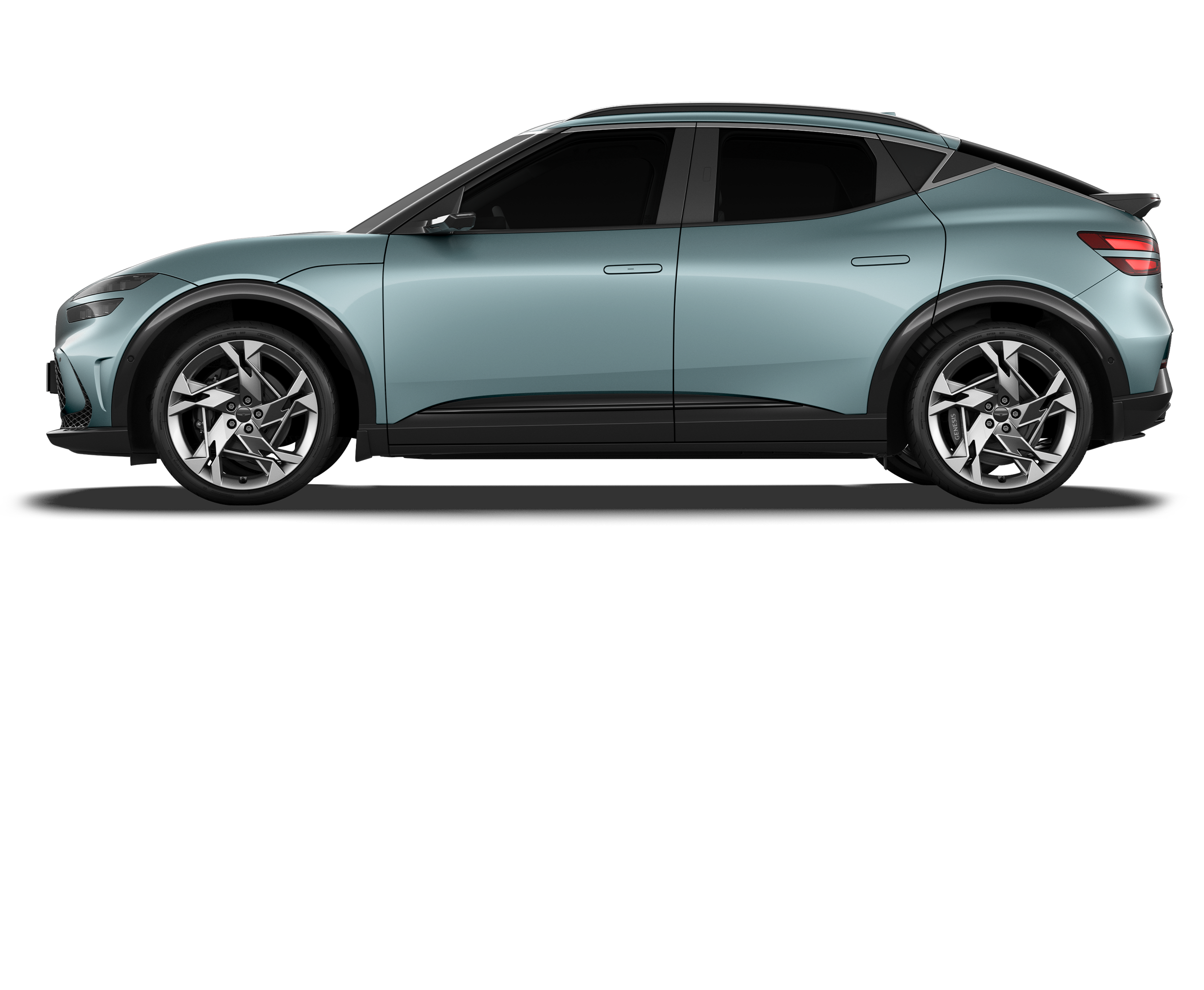 The side of GV60 in Hanauma Mint.