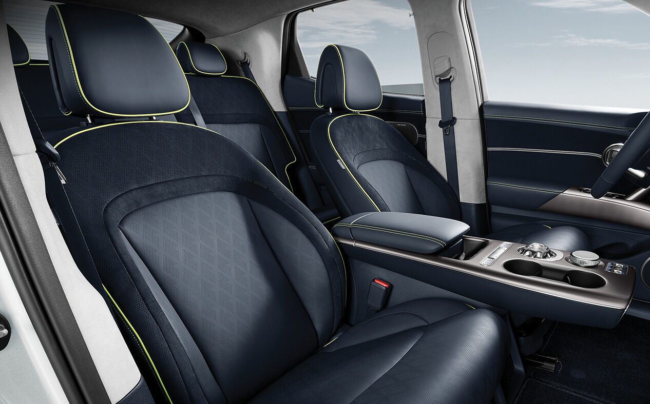 Driver and passenger seats.