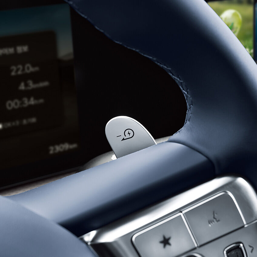 Genesis GV60 Steering Wheel, 3D Cluster