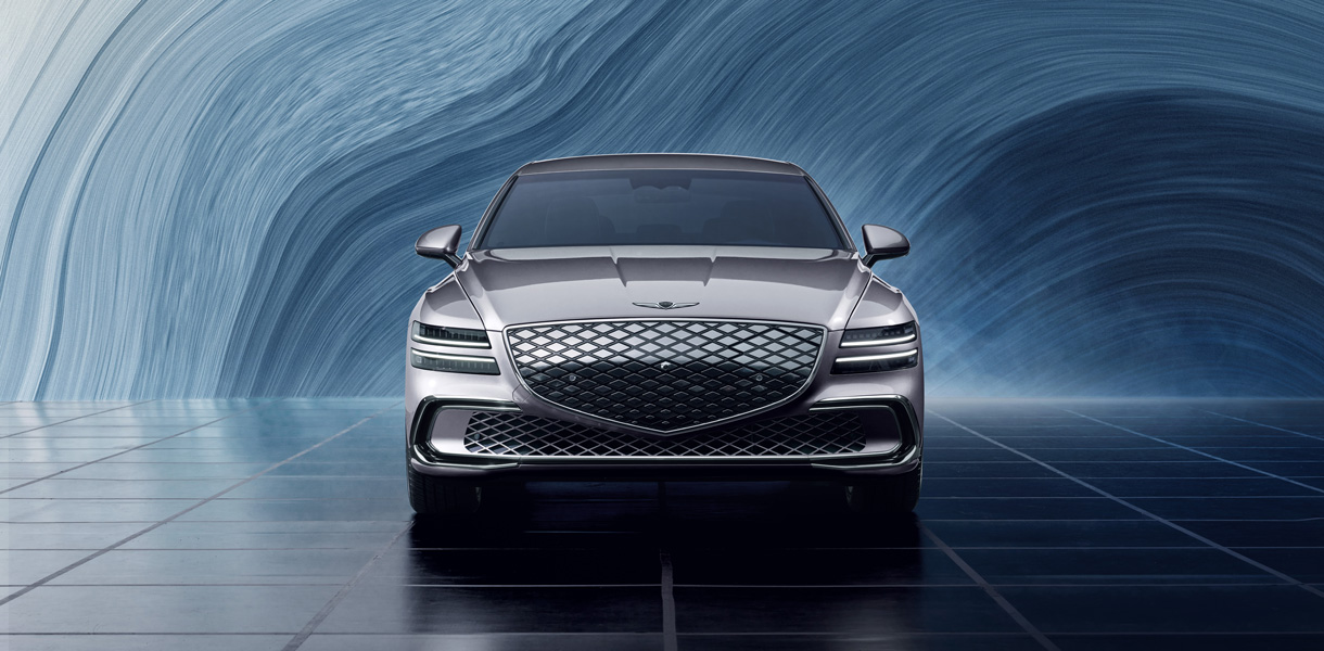 The gradient G-Matrix pattern not only enhances cooling, but aerodynamic performance.