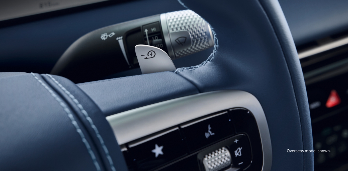 REGENERATIVE BRAKING CONTROL PADDLE SHIFT