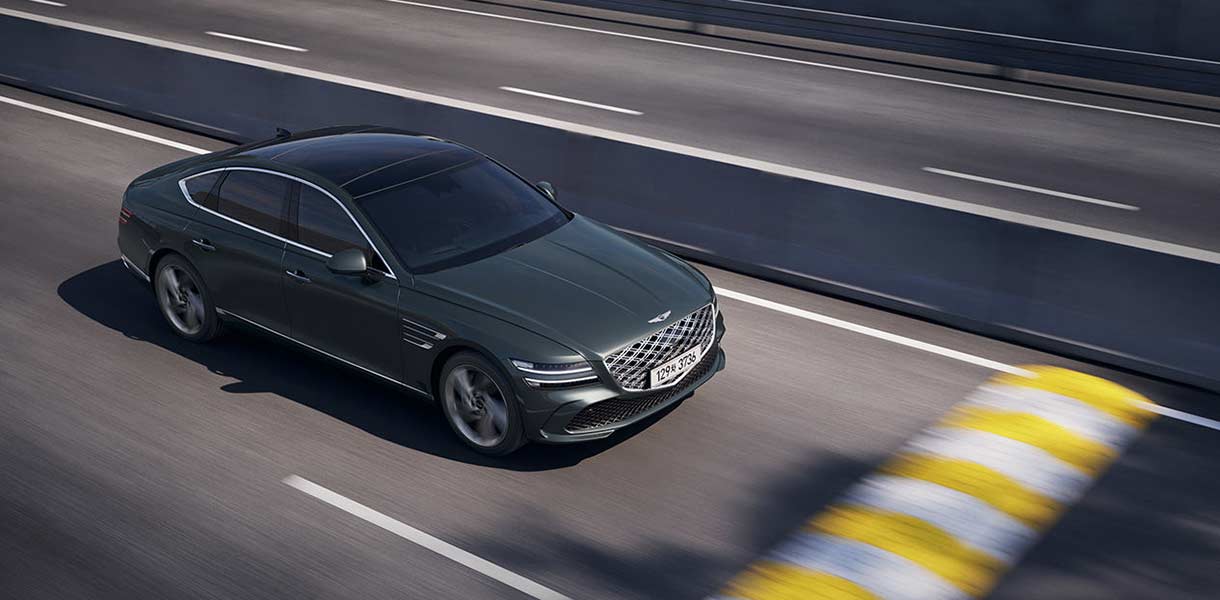 G80 can automatically adjust the damping force of the suspension in real time, even during enthusiastic driving. 
