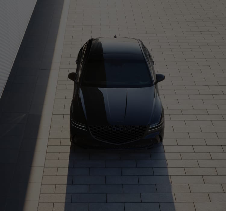 Genesis G80 Black Hero shown .Featuring exclusive blacked-out design, premium finishes, and performance upgrades, this luxury sedan sets a new standard in elegance.